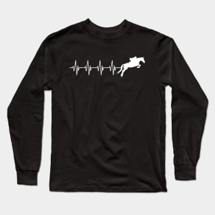 Equestrian Heartbeat Long Sleeve T-Shirt